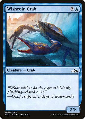 Image for Wishcoin Crab (60) [Guilds of Ravnica]