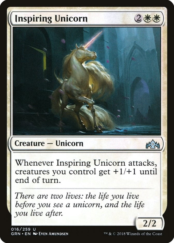 Image for Inspiring Unicorn (16) [Guilds of Ravnica]