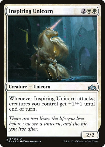 Image for Inspiring Unicorn (16) [Guilds of Ravnica]