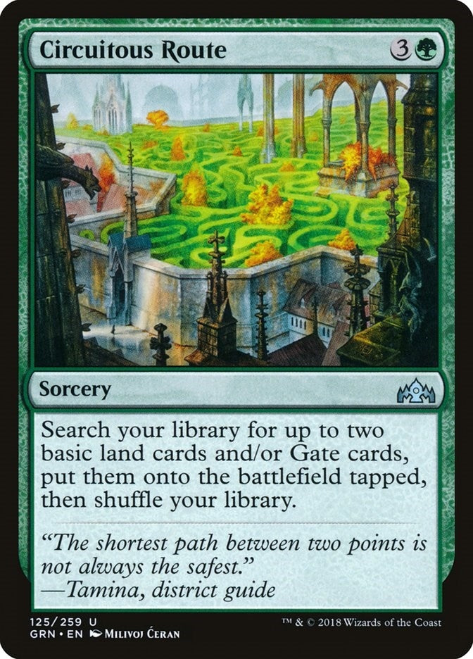 Image for Circuitous Route (125) [Guilds of Ravnica]