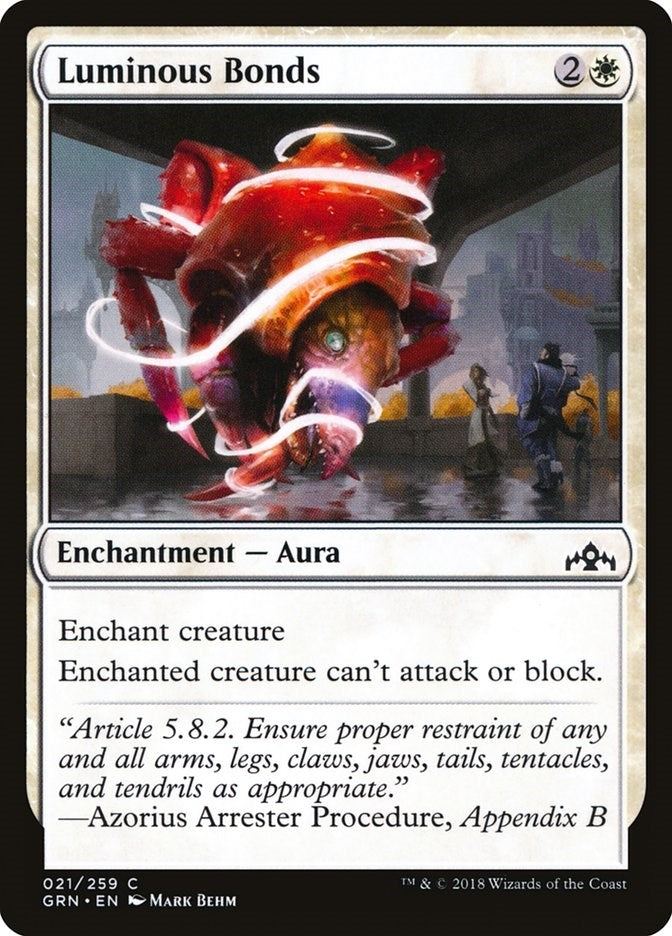 Image for Luminous Bonds (21) [Guilds of Ravnica]