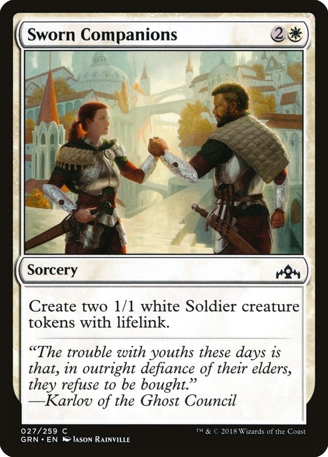 Image for Sworn Companions (27) [Guilds of Ravnica]
