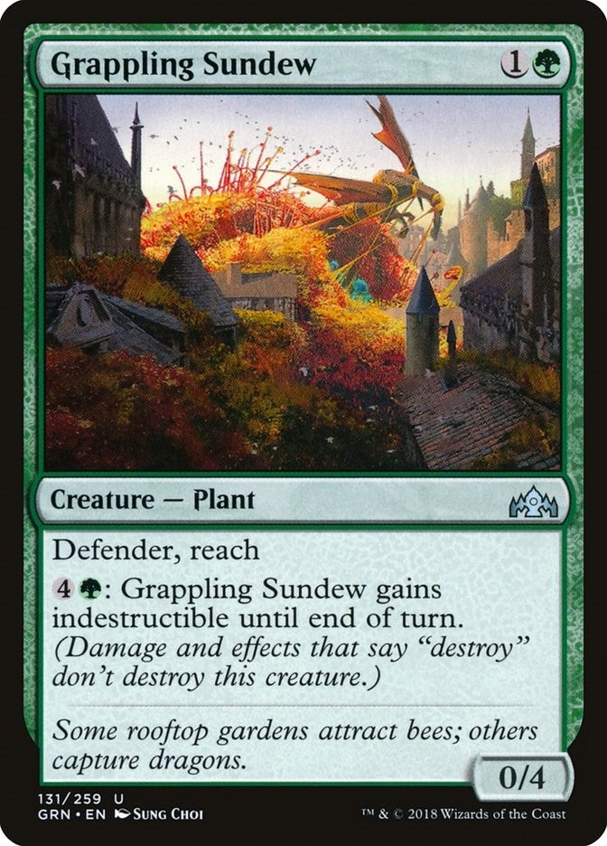 Image for Grappling Sundew (131) [Guilds of Ravnica]