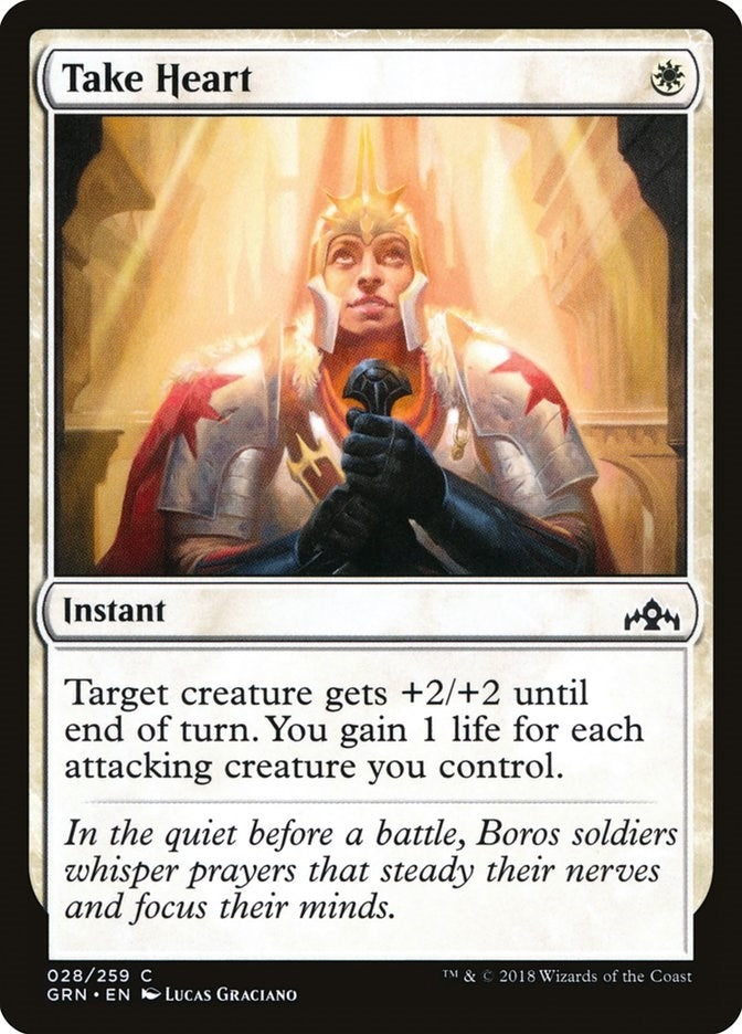 Image for Take Heart (28) [Guilds of Ravnica]