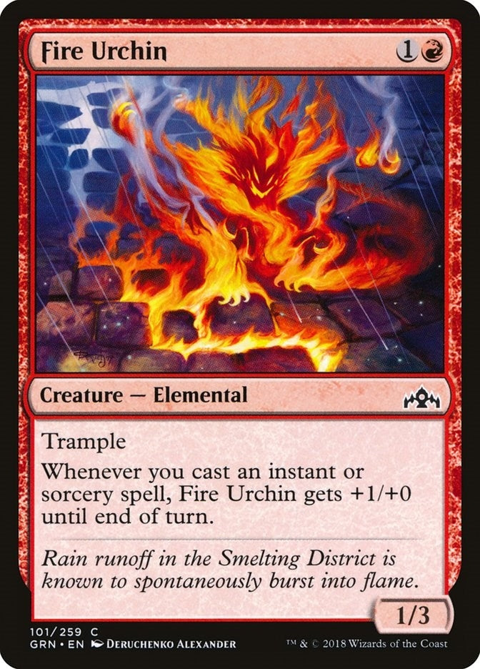 Image for Fire Urchin (101) [Guilds of Ravnica]