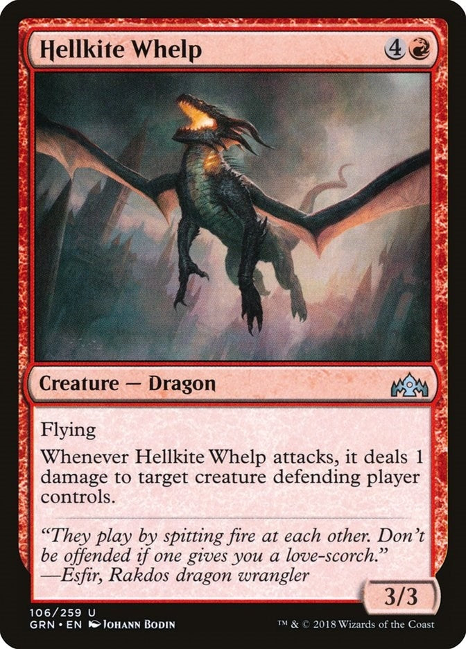 Image for Hellkite Whelp (106) [Guilds of Ravnica]