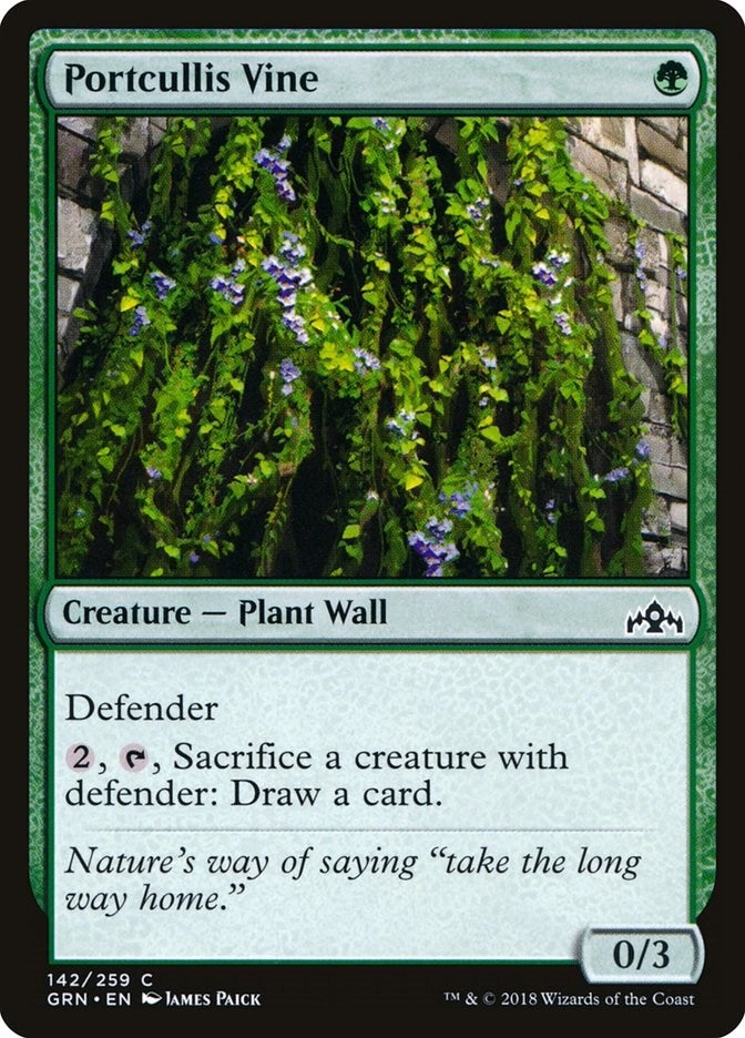 Image for Portcullis Vine (142) [Guilds of Ravnica]