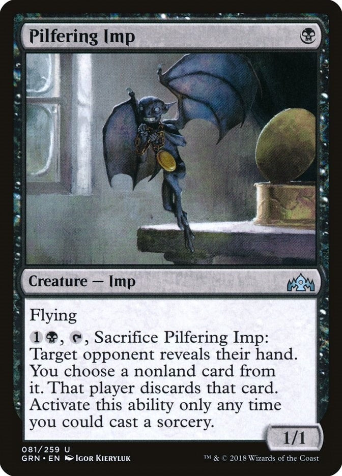 Image for Pilfering Imp (81) [Guilds of Ravnica]