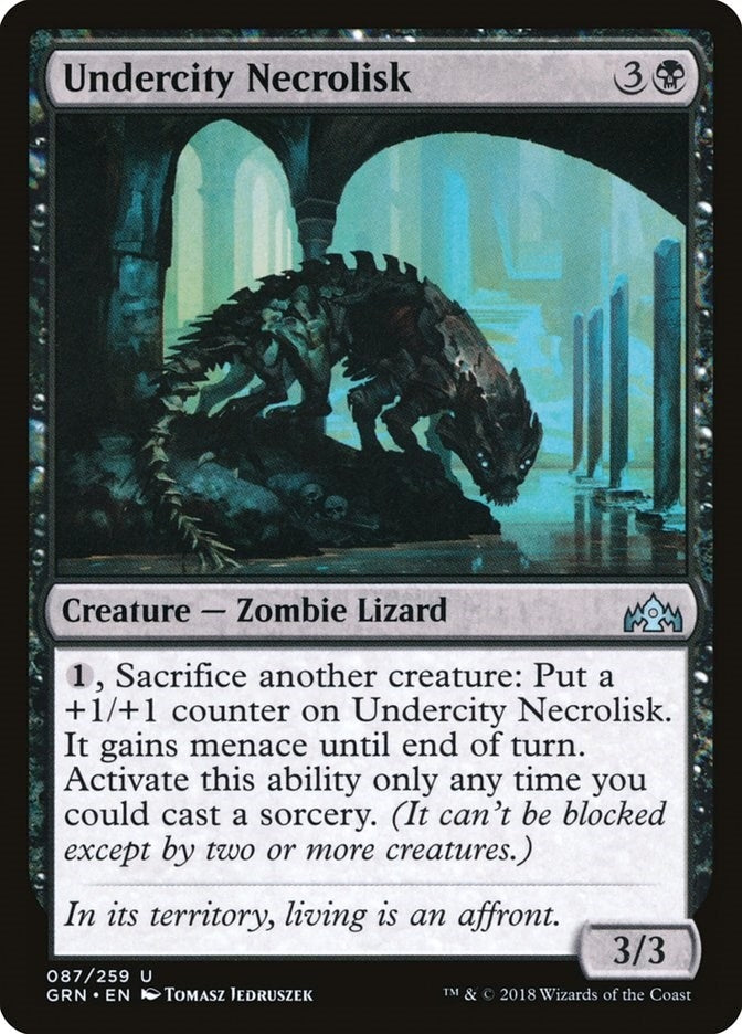 Image for Undercity Necrolisk (87) [Guilds of Ravnica]