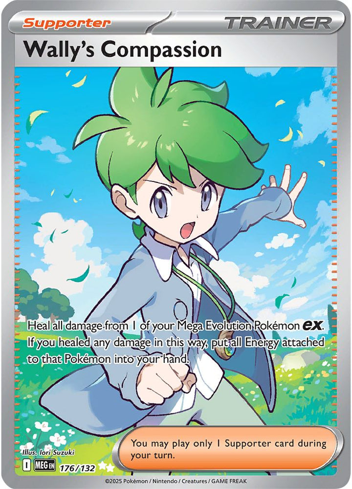Wally's Compassion (176/132) (ME01: Mega Evolution)