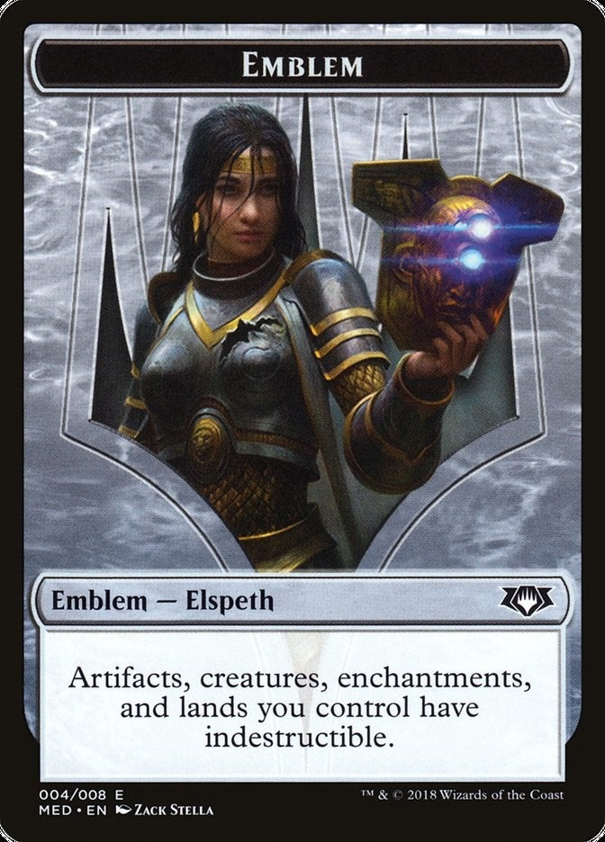Image for Emblem - Elspeth, Knight-Errant (4) [Mythic Edition: Guilds of Ravnica]