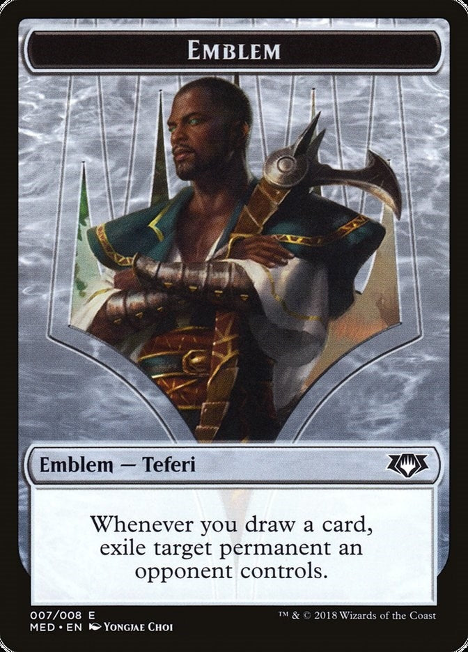 Image for Emblem - Teferi, Hero of Dominaria (7) [Mythic Edition: Guilds of Ravnica]