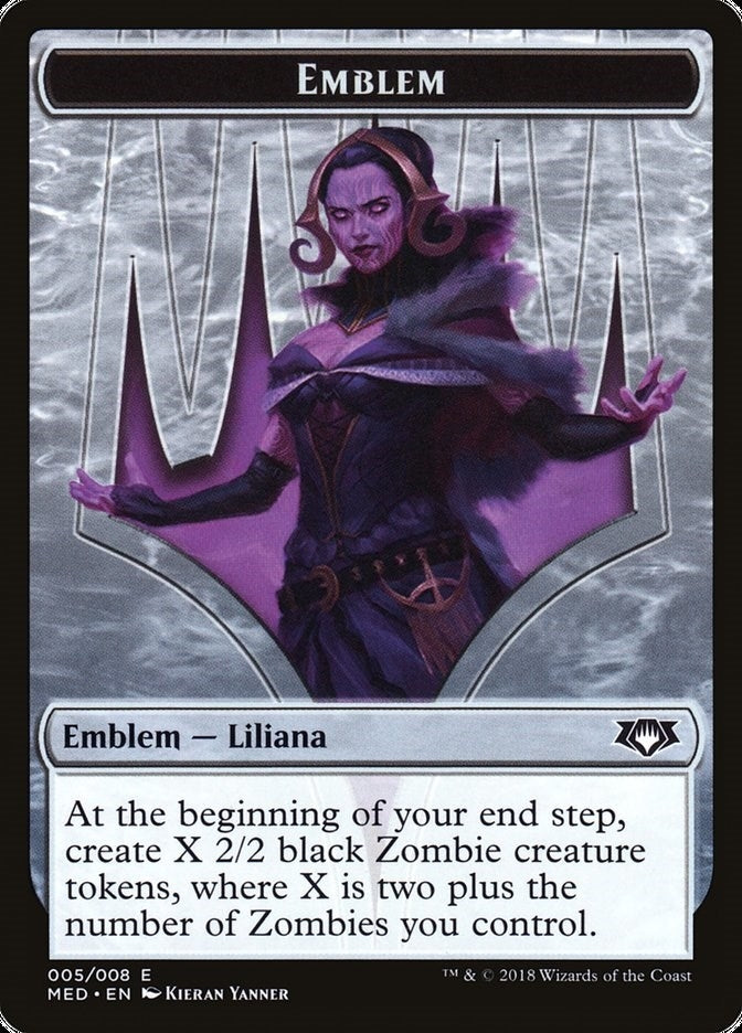 Image for Emblem - Liliana, the Last Hope (5) [Mythic Edition: Guilds of Ravnica]