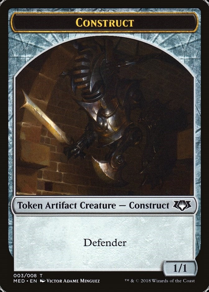 Image for Construct Token (003) (3) [Mythic Edition: Guilds of Ravnica]