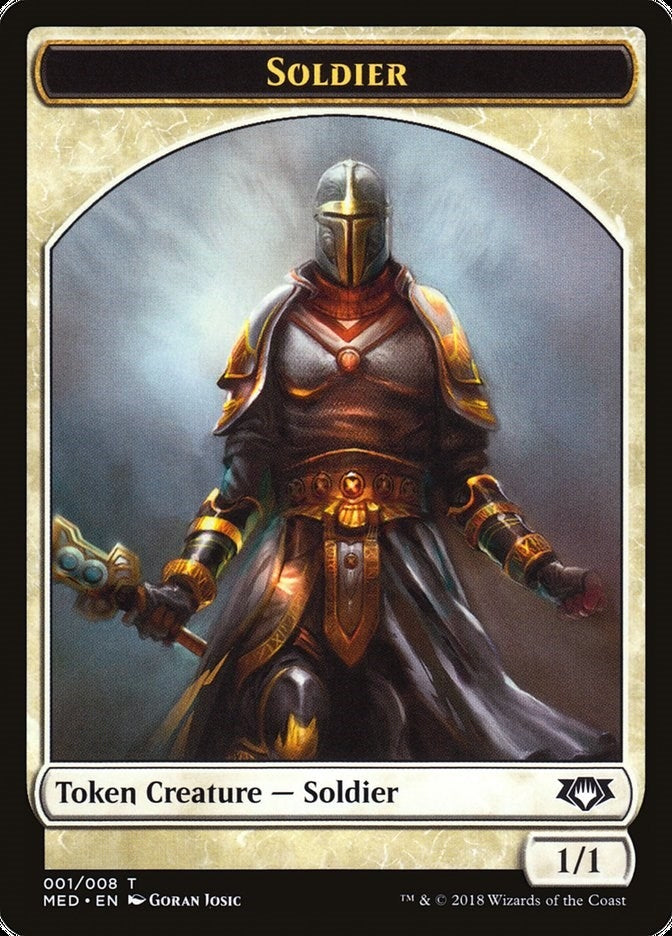 Image for Soldier Token (1) [Mythic Edition: Guilds of Ravnica]