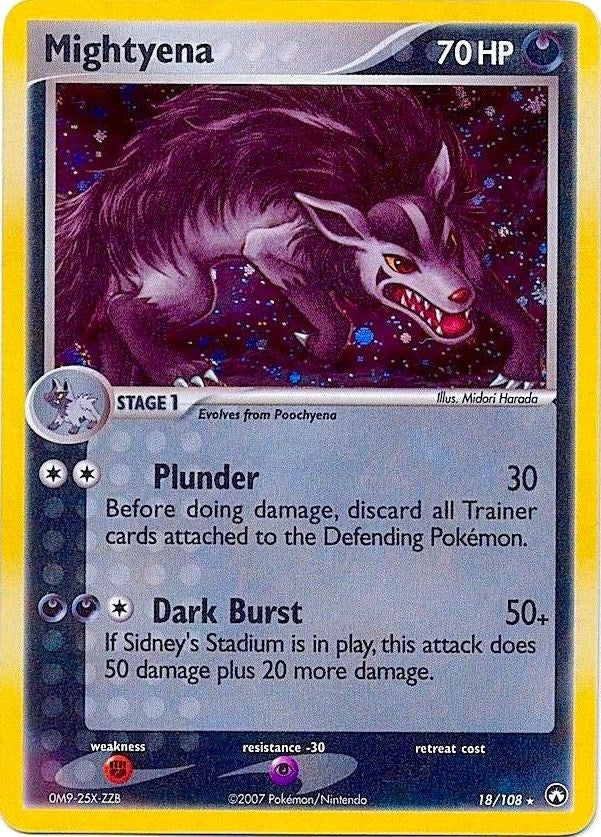 Image for Mightyena (018/108) [Deck Exclusives]