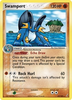 Image for Swampert (027/100) [Deck Exclusives]