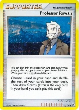 Image for Professor Rowan - 112/130 (Cosmos Holo) (112/130) - Pokemon