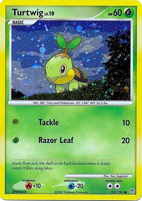 Image for Turtwig (103/130) [League & Championship Cards]
