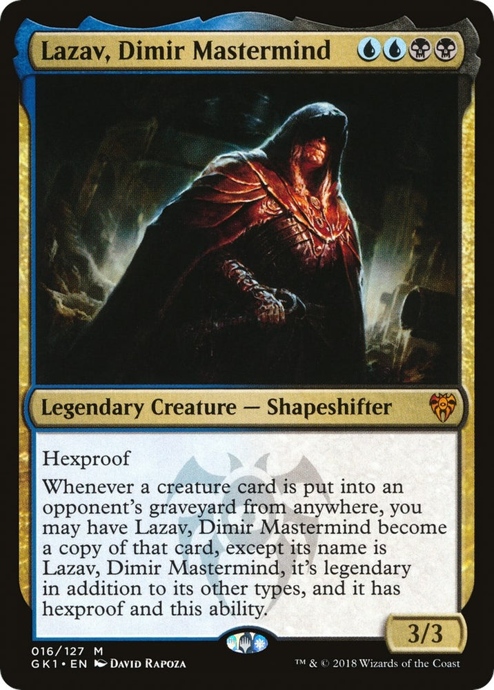 Image for Lazav, Dimir Mastermind (16) [Guilds of Ravnica: Guild Kits]