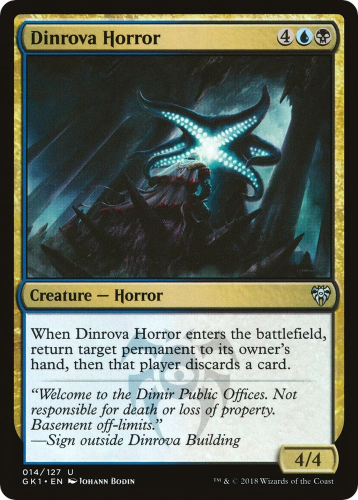 Image for Dinrova Horror (14) [Guilds of Ravnica: Guild Kits]
