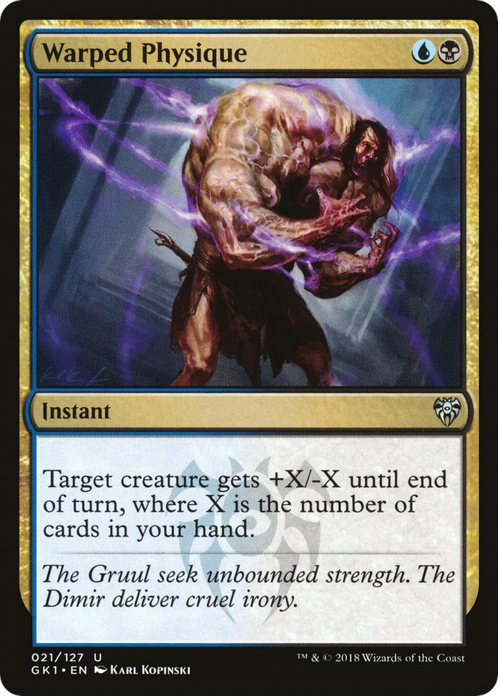 Image for Warped Physique (21) [Guilds of Ravnica: Guild Kits]