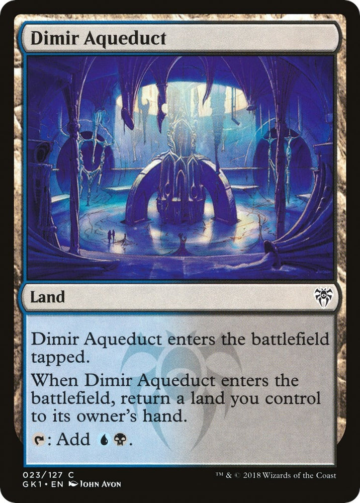 Image for Dimir Aqueduct (23) [Guilds of Ravnica: Guild Kits]
