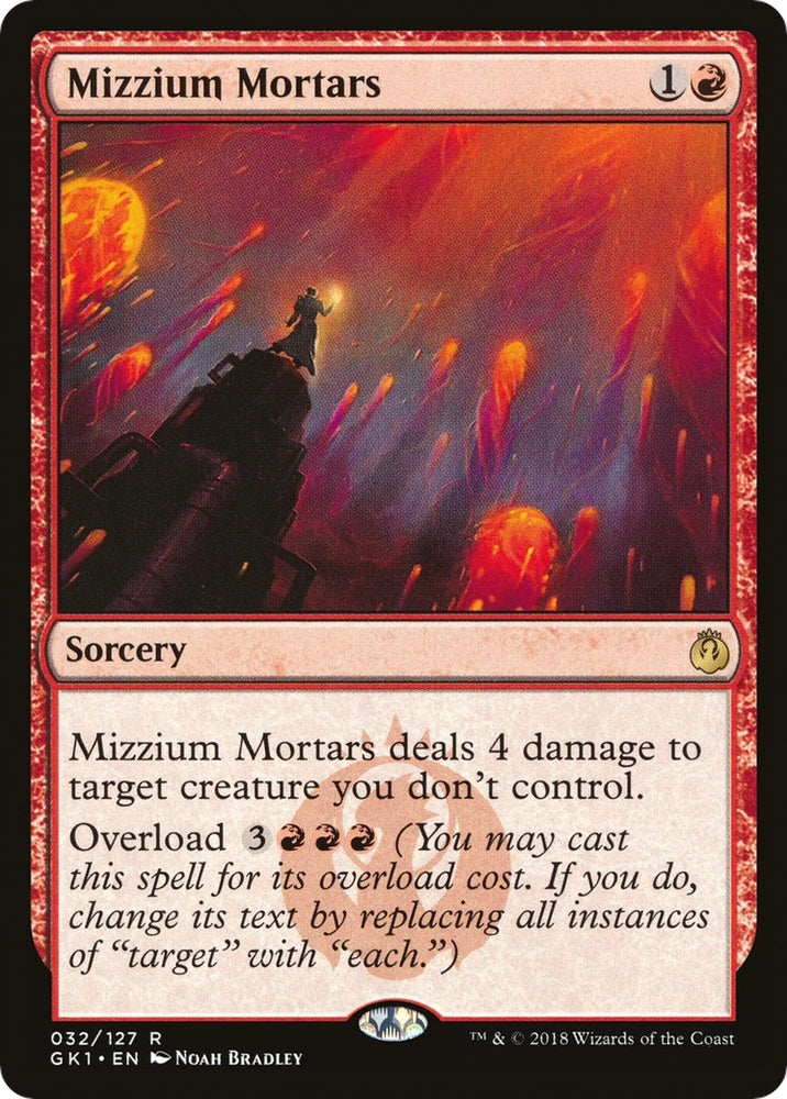 Image for Mizzium Mortars (32) [Guilds of Ravnica: Guild Kits]