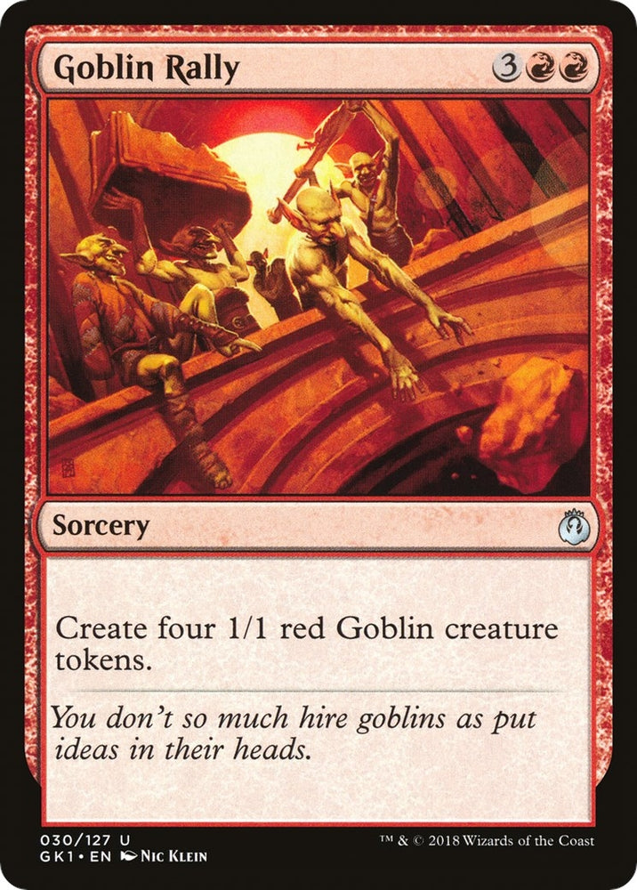 Image for Goblin Rally (30) [Guilds of Ravnica: Guild Kits]
