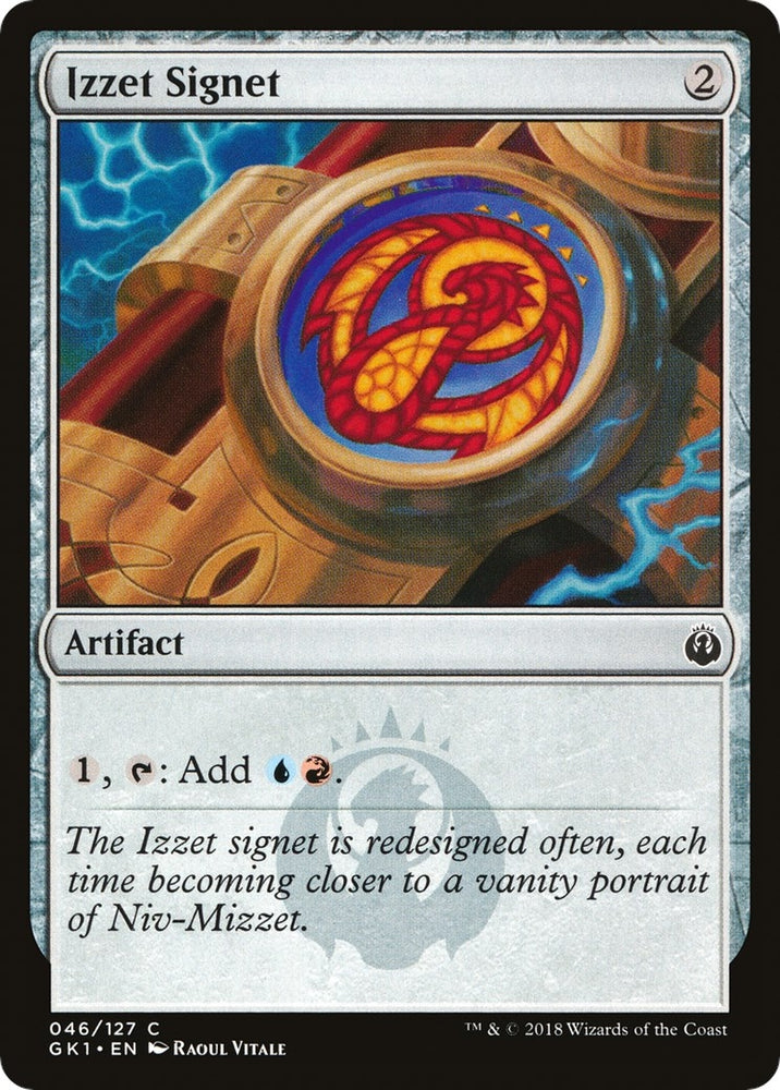 Image for Izzet Signet (46) [Guilds of Ravnica: Guild Kits]
