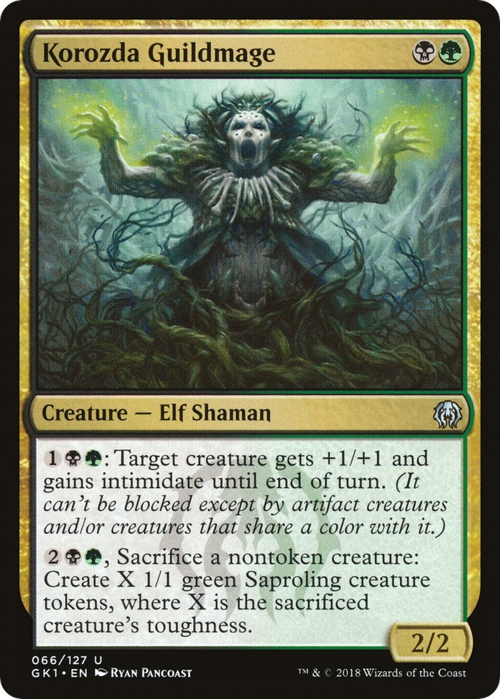 Image for Korozda Guildmage (66) [Guilds of Ravnica: Guild Kits]
