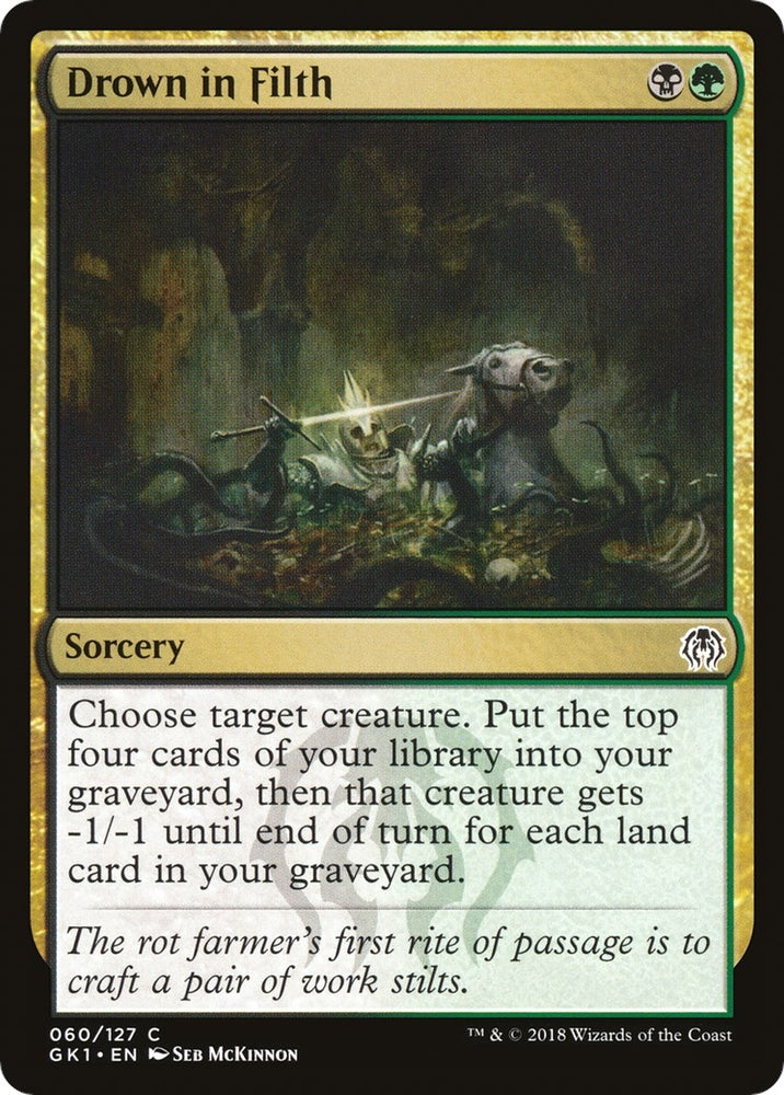 Image for Drown in Filth (60) [Guilds of Ravnica: Guild Kits]