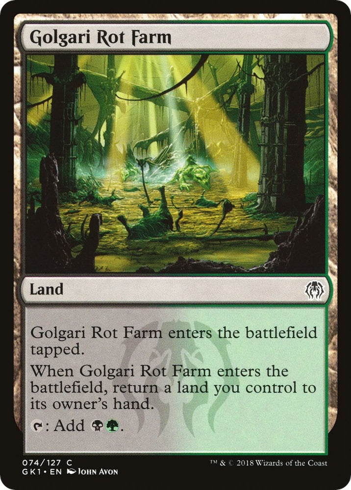 Image for Golgari Rot Farm (74) [Guilds of Ravnica: Guild Kits]