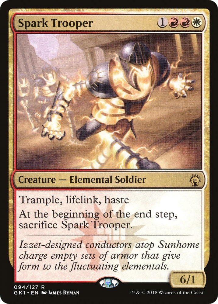 Image for Spark Trooper (94) [Guilds of Ravnica: Guild Kits]