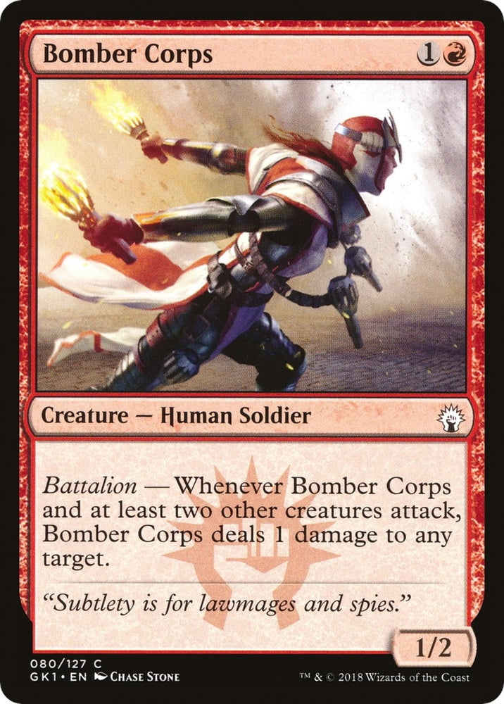 Image for Bomber Corps (80) [Guilds of Ravnica: Guild Kits]