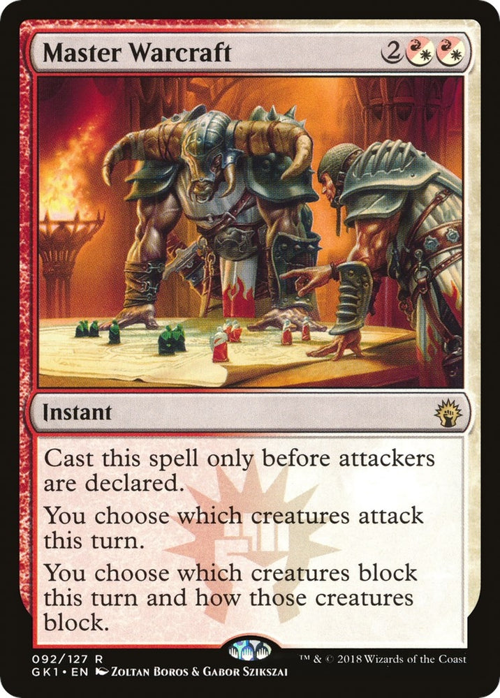 Image for Master Warcraft (92) [Guilds of Ravnica: Guild Kits]