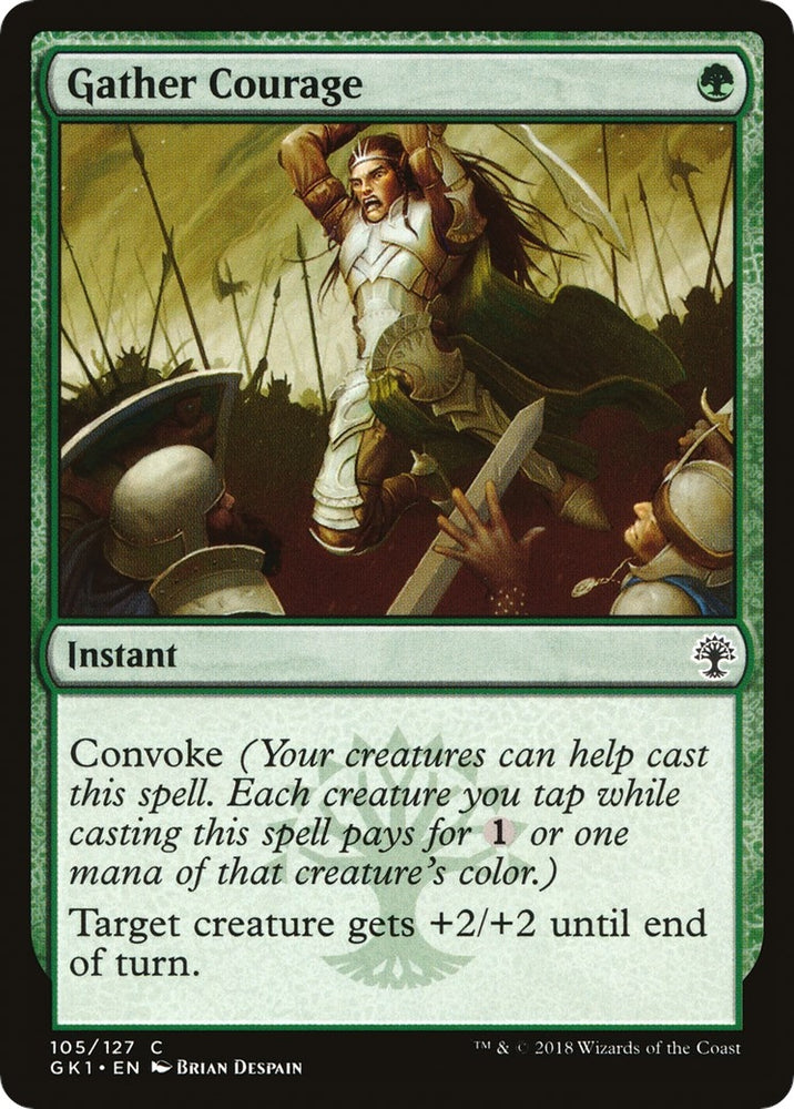 Image for Gather Courage (105) [Guilds of Ravnica: Guild Kits]