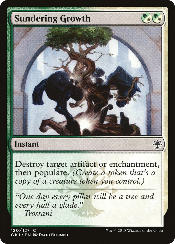 Image for Sundering Growth (120) [Guilds of Ravnica: Guild Kits]