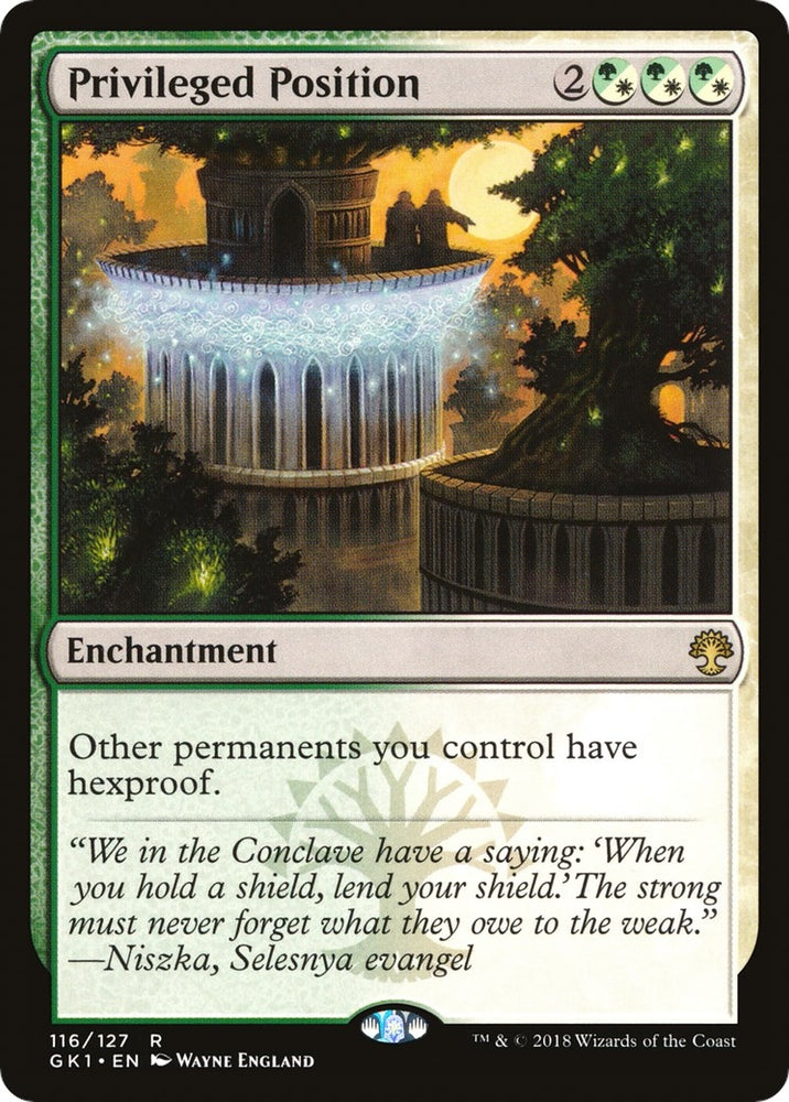 Image for Privileged Position (116) [Guilds of Ravnica: Guild Kits]
