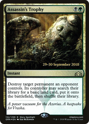Image for Assassin's Trophy (152) [Prerelease Cards]
