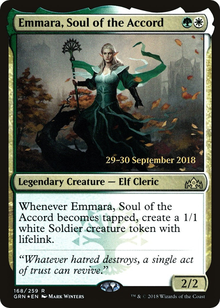 Image for Emmara, Soul of the Accord (168) [Prerelease Cards]