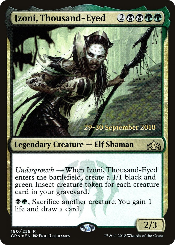 Image for Izoni, Thousand-Eyed (180) [Prerelease Cards]