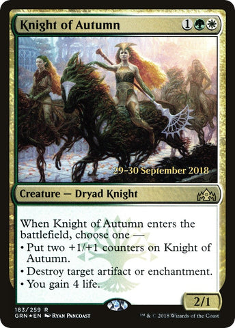 Image for Knight of Autumn (183) [Prerelease Cards]