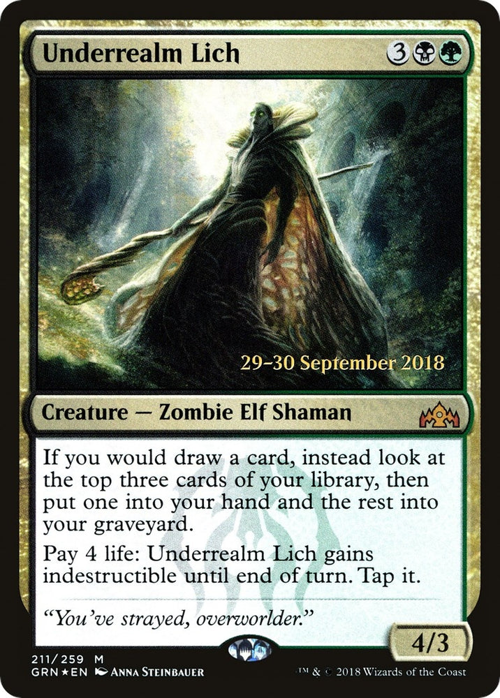 Image for Underrealm Lich (211) [Prerelease Cards]