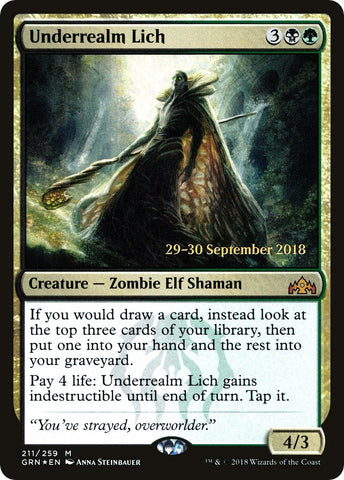 Image for Underrealm Lich (211) [Prerelease Cards]
