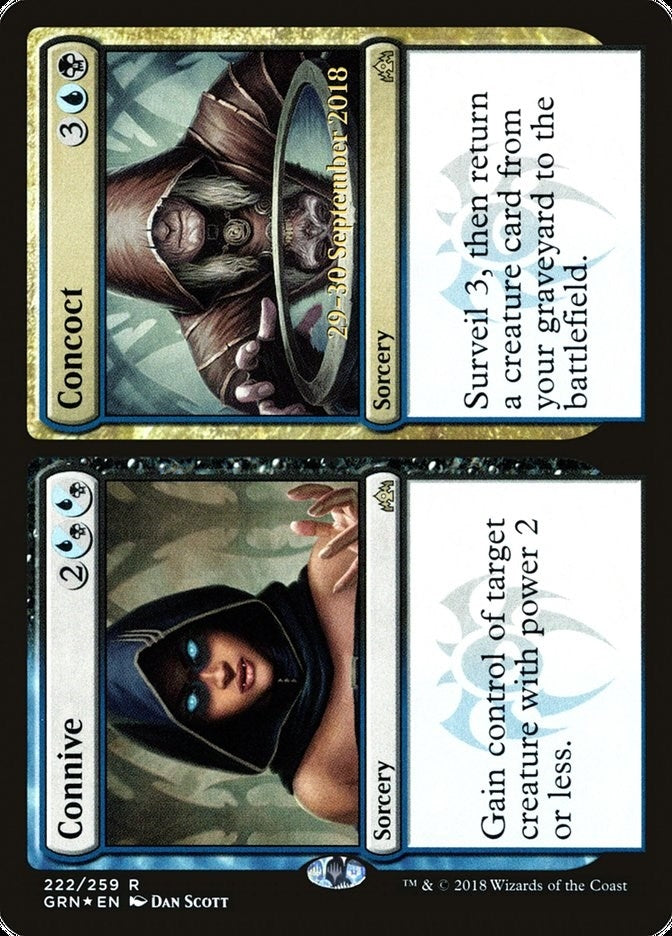 Image for Connive // Concoct (222) [Prerelease Cards]
