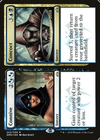 Image for Connive // Concoct (222) [Prerelease Cards]