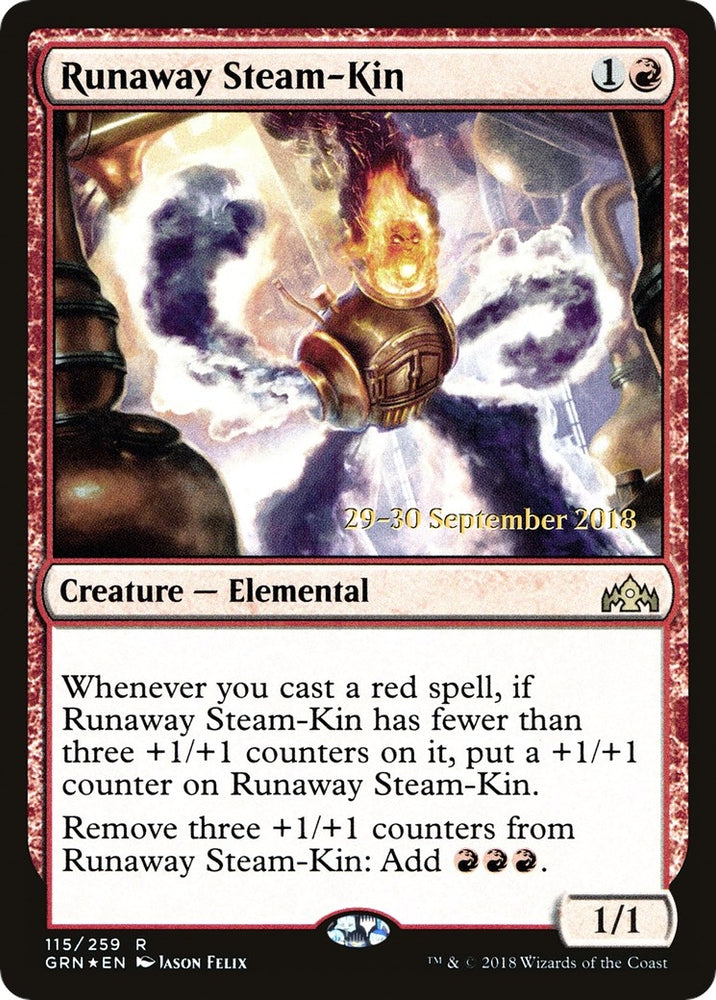 Image for Runaway Steam-Kin (115) [Prerelease Cards]