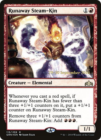 Image for Runaway Steam-Kin (115) [Prerelease Cards]