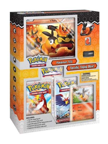 Image for Starter Figure Boxes: Terrific Tepig Box [Emerging Powers]